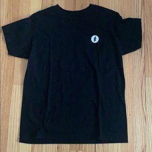 Electric brand black tee shirt